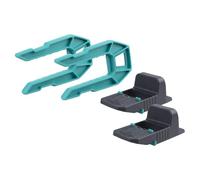 wolfcraft Set di montaggio per controsoffitti in cartongesso | Per semplificare il fissaggio temporaneo di pannelli in cartongesso - 4068000