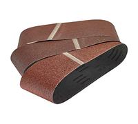 wolfcraft Set di nastri di tela abrasiva da 5 pezzi, 8417000