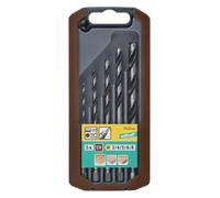 WOLFCRAFT - SET 5 PUNTE ELICOIDALI CV PER LEGNO CODOLO ESAGONALE DN. 3, 4, 5, 6, 8 MM. 7122000