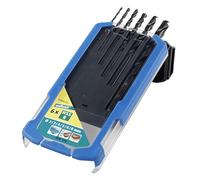 wolfcraft Set di punte in metallo HSS rullate da 6 pezzi, 7105000