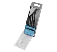 wolfcraft Set di punte in metallo HSS rullate da 6 pezzi, 8453000