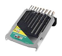 wolfcraft Set di punte speciali per calcestruzzo TCT da 9 pezzi, 7109000