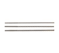 wolfcraft Set di punte da muro lunghe TCT da 3 pezzi, codolo esagonale, 7917000