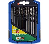 wolfcraft Set di punte in metallo HSS rettificate da 13 pezzi, 7100000