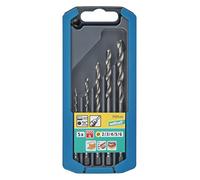 WOLFCRAFT - SET 5 PUNTE IN METALLO HSS CODOLO ESAGONALE DN. 2, 3, 4, 5, 6 MM. 7121000