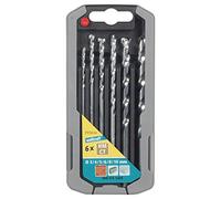 wolfcraft Set di punte per pietra TCT da 6 pezzi, 7112000