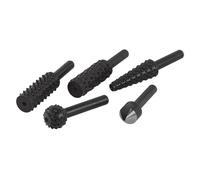 WOLFCRAFT - SET DI RASPE E SVASATORI PER INCASSI LEGNO E METALLO 2540000