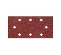 wolfcraft Set di strisce abrasive in velcro da 10 pezzi, per legno/metallo, 1998000