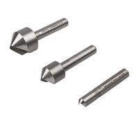 WOLFCRAFT - SET DI 3 SVASATORI WS CODOLO CILINDRICO DN. 6, 12, 16 MM. 2504000