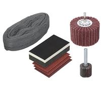 wolfcraft Set per il restauro di mobili da 7 pezzi, 5643000