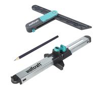 wolfcraft Set per "Trasferimento degli angoli e montaggio del laminato" I 866000