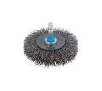 wolfcraft Spazzola a disco con filo d'acciaio I 2101000