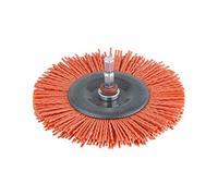 WOLFCRAFT - SPAZZOLA A DISCO CON FILO DI NYLON A GRANA GROSSA AGGRESSIVA Ø 100 MM. 1502000