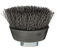 wolfcraft Spazzola a tazza con filo d'acciaio I 2107000