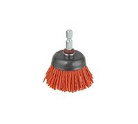 wolfcraft Spazzola a tazza con filo di nylon, aggressiva I 1505000