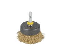 wolfcraft Spazzola a tazza con filo di ottone I 2112000