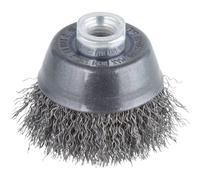 Wolfcraft Spazzola a tazza in filo d'acciaio WS M14 Ø 70 mm 2107000 1 pz.