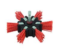 wolfcraft Spazzola a ventaglio con filo di nylon, aggressiva I 1512000