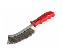 wolfcraft Spazzola manuale in filo di acciaio inossidabile I 2717000 I Per togliere la ruggine e pulire