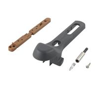 wolfcraft Starter set per la realizzazione di terrazzi "Avvitamento a scomparsa", 353 pz. I 6971000 I Il sistema di giunzione invisibile per i terrazzi in legno