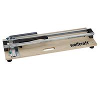 wolfcraft tagliapiastrelle TC 610 W, piastra di base multistrato I 5561000 I Il tagliapiastrelle compatto con piastra di base in legno