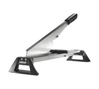 wolfcraft Taglierina per laminato LC 600 | Taglierina professionale per laminato fino a 8 mm e con isolamento fino a 11 mm, battuta 90°/45°, leggera e maneggevole.