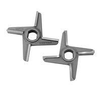 WolfCut E130 4-Cut - Coltello Robot per tritacarne, Doppio Taglio, Sistema Unger