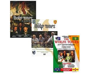 Wolfe Tones DVD Irish Rebel Collection featuing over 60 tracks (3 DVD's)
