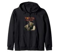 Wolfering Heights Parodia Gotica Lupo ululante Felpa con Cappuccio