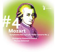 Wolfgang Amadeu #4 Mozart: Symphonies Nos. 23 & 38 "Prague" / Violin Concer (CD)