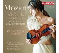 Wolfgang Amadeu Mozart: Violin Concertos: KV207, KV211 & KV219 'Turkish' - (CD)