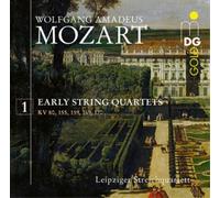 Wolfgang Amadeu Wolfgang Amadeus Mozart: Early String Quartets: K80, 155, 1 (CD)