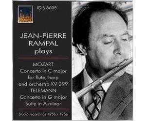 Wolfgang Amadeus Jean-Pierre Rampal Plays Mozart: Concerto in C Major, KV2 (CD)