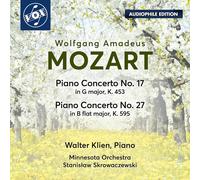Wolfgang Amadeus M Wolfgang Amadeus Mozart: Piano Concerto No. 17 in G Majo (CD)