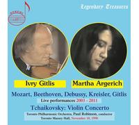 Wolfgang Amadeus Moz Ivry Gitlis/Martha Argerich: Live Performances 2003-2 (CD)