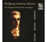 Wolfgang Amadeus Moz Original Piano Roll Recordings, The (Pachmann, Horowi (CD)