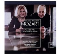 Wolfgang Amadeus Moz Wolfgang Amadeus Mozart: All 6 Sonatas for Piano 4 Ha (CD)