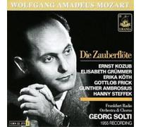 Wolfgang Amadeus Moza Magic Flute, The - Frankfurt 1955 (Solti, Frankfurt R (CD)