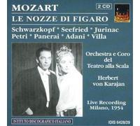 Wolfgang Amadeus Moza Marriage of Figaro (Von Karajan, Scala Orchestra and Choru