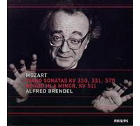 Wolfgang Amadeus Moza Mozart: Piano Sonatas, K330, 331 & 570- Alfred Brend (CD)