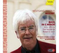 Wolfgang Amadeus Mozar Mass in C Minor: New Version (Bachakademie, Rilling (CD)