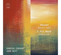 Wolfgang Amadeus Mozar Mozart: Mass in C Minor/C.P.E. Bach: Heilig Ist Got (CD)
