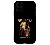 Wolfgang Amadeus Mozart Album Logo, Compositore di Musica Classica Custodia per iPhone 11