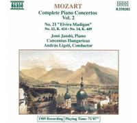 Wolfgang Amadeus Mozart Complete Piano Concertos Vol. 2 (CD) Album