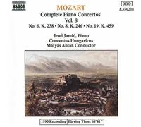 Wolfgang Amadeus Mozart Complete Piano Concertos Vol.8 - Mozart (CD) Album