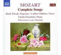 Wolfgang Amadeus Mozart Complete Songs (Ziesak, Odinius) (CD) Album