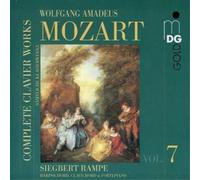 Wolfgang Amadeus Mozart Complete Works for Piano Vol. 7 (Rampe) (CD) Album