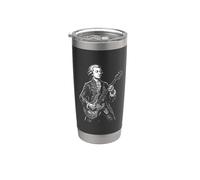 Wolfgang Amadeus Mozart Compositore Pianista Bicchiere termico in acciaio inox doppia parete
