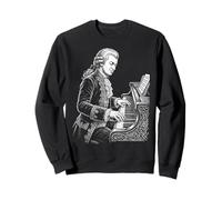 Wolfgang Amadeus Mozart Compositore Pianista Felpa