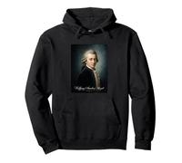 Wolfgang Amadeus Mozart Compositore Pianista Felpa con Cappuccio
